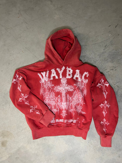 Red WayBac Hoodie