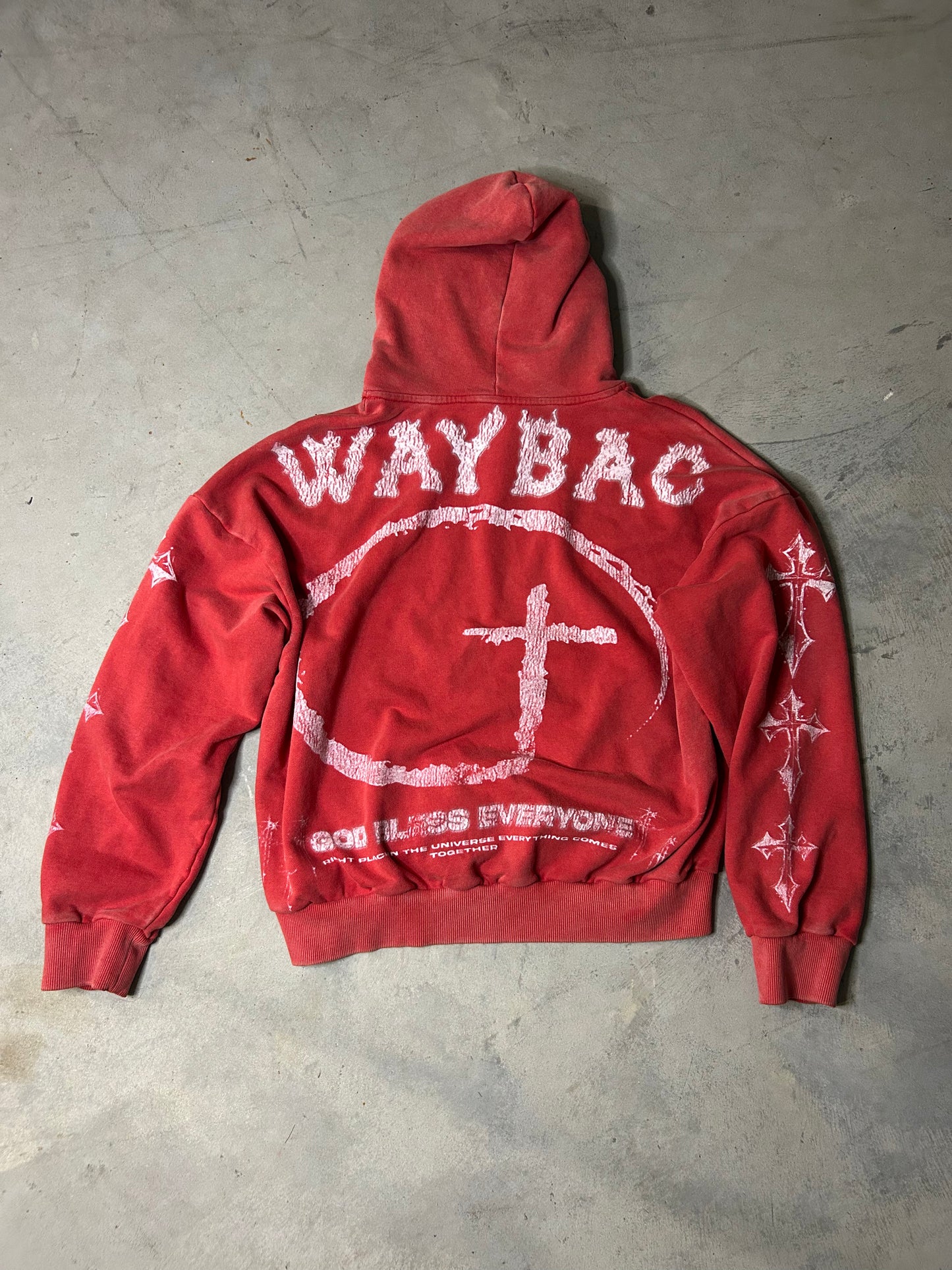 Red WayBac Hoodie