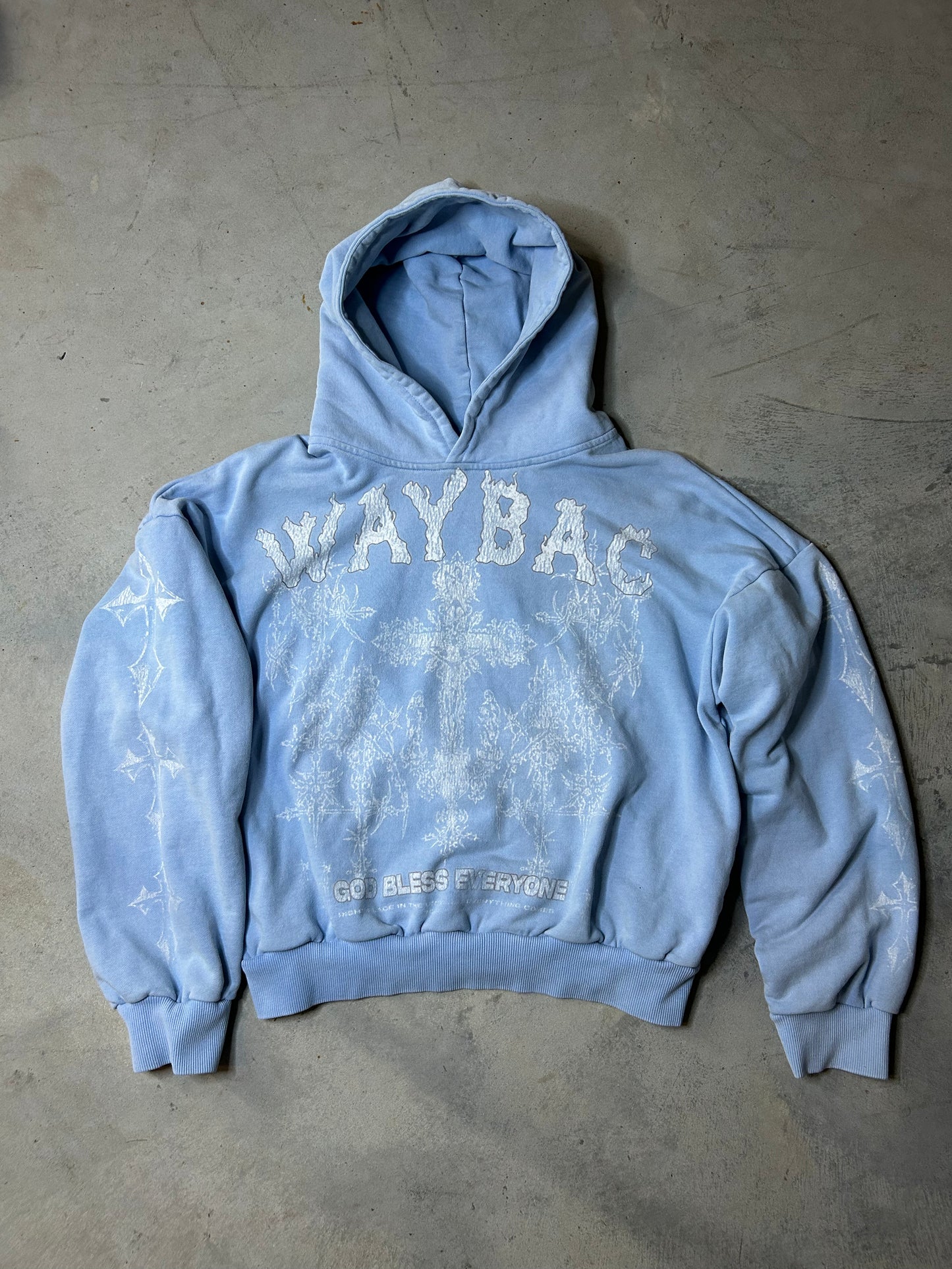 Sky Blue WayBac Hoodie