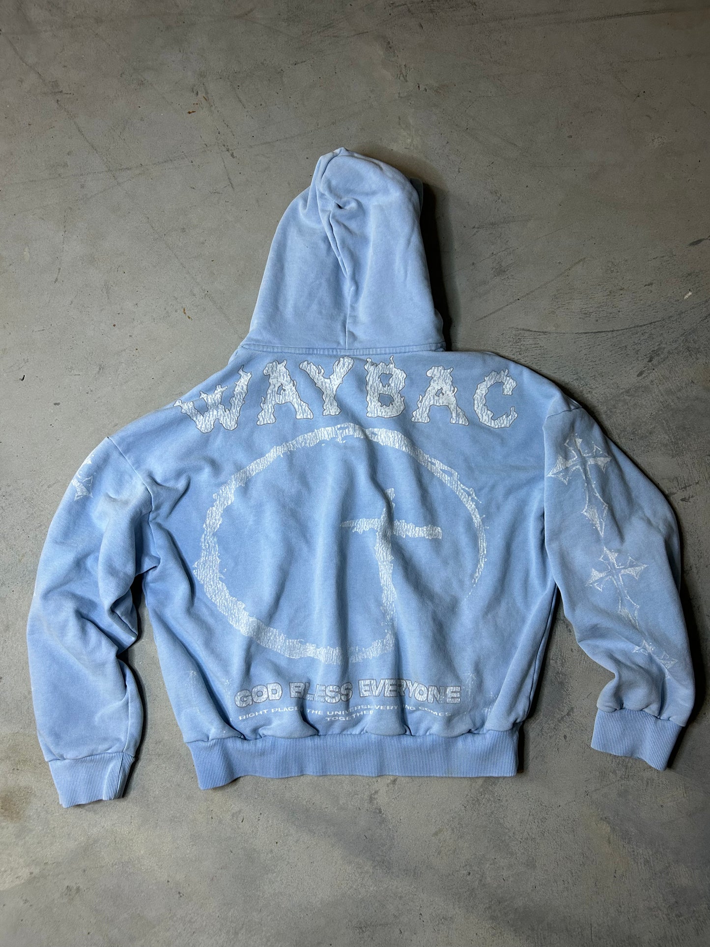 Sky Blue WayBac Hoodie