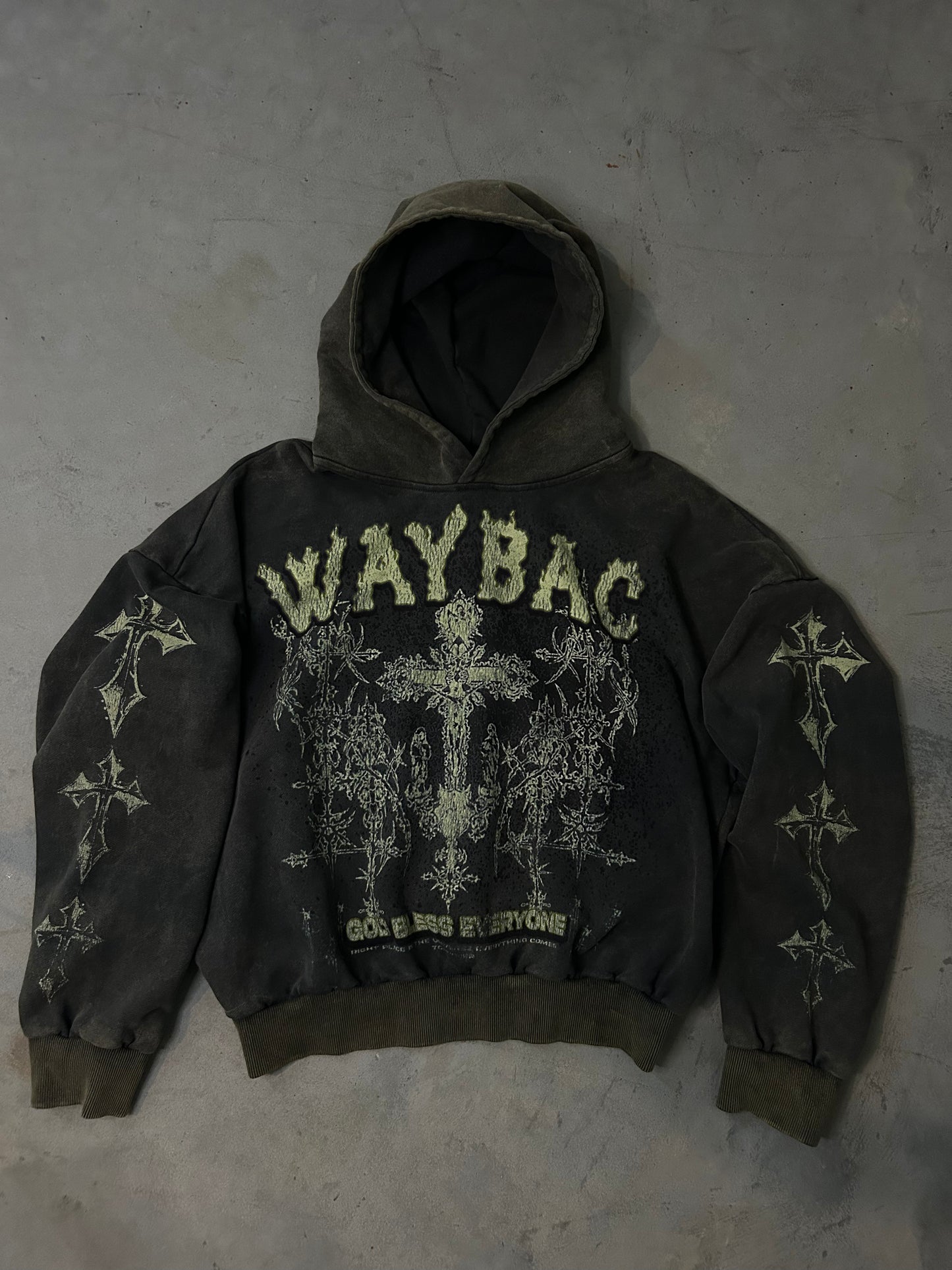Grey WayBac Hoodie
