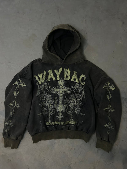 Grey WayBac Hoodie