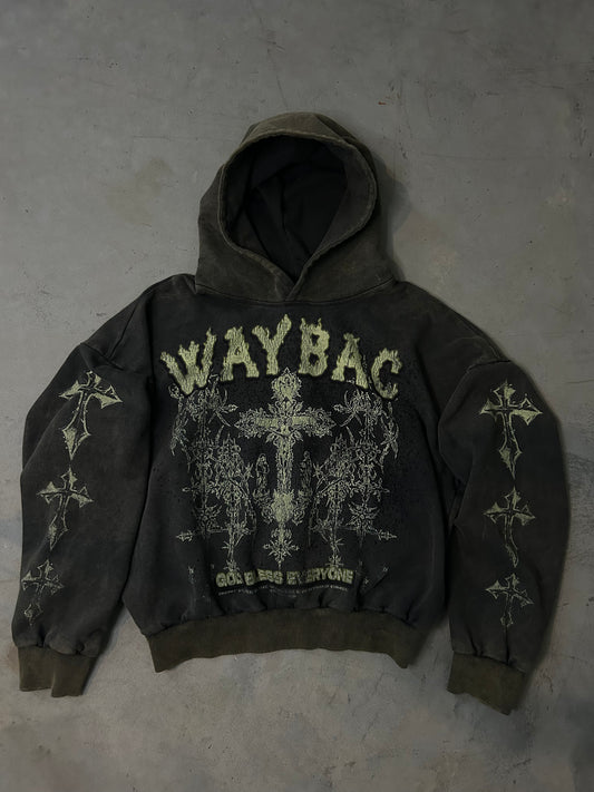 Grey WayBac Hoodie