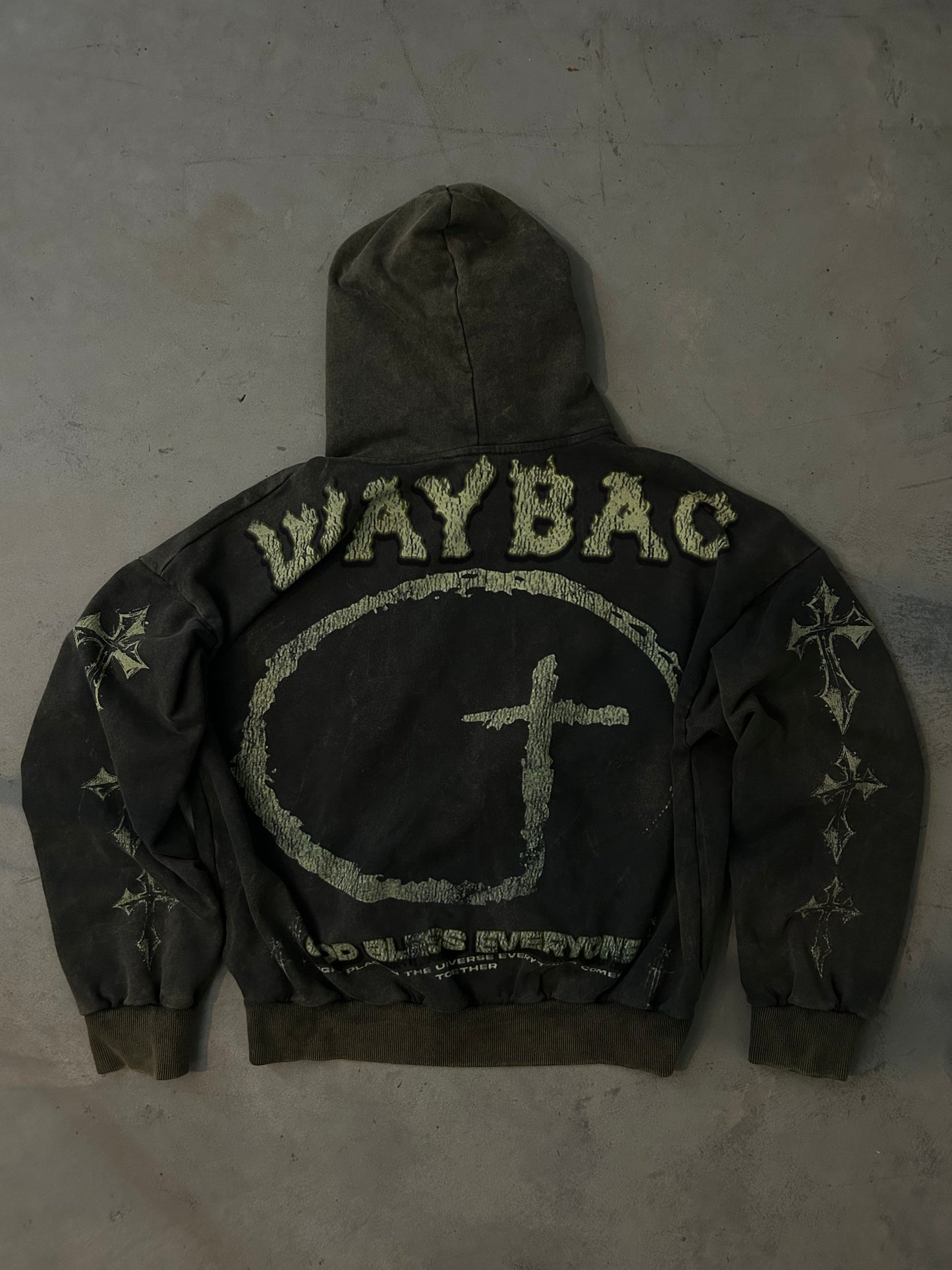 Grey WayBac Hoodie